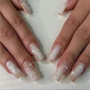 Wedding Day - Nail Junkie - full artificial nail set